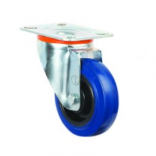 ELASTIC CASTORS - SWIVEL TOP PLATE